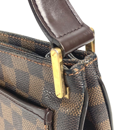 Louis Vuitton N51129 Damier Auburn Shoulder Bag Canvas