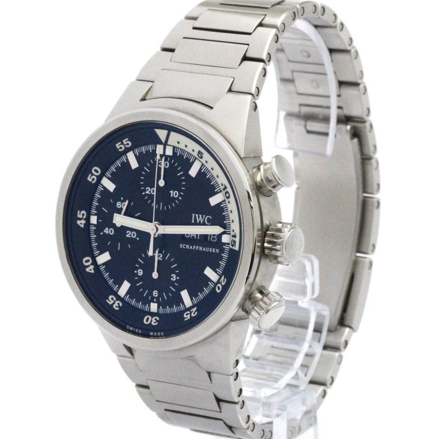 Iwc Aqua Timer Chronograph Steel Automatic