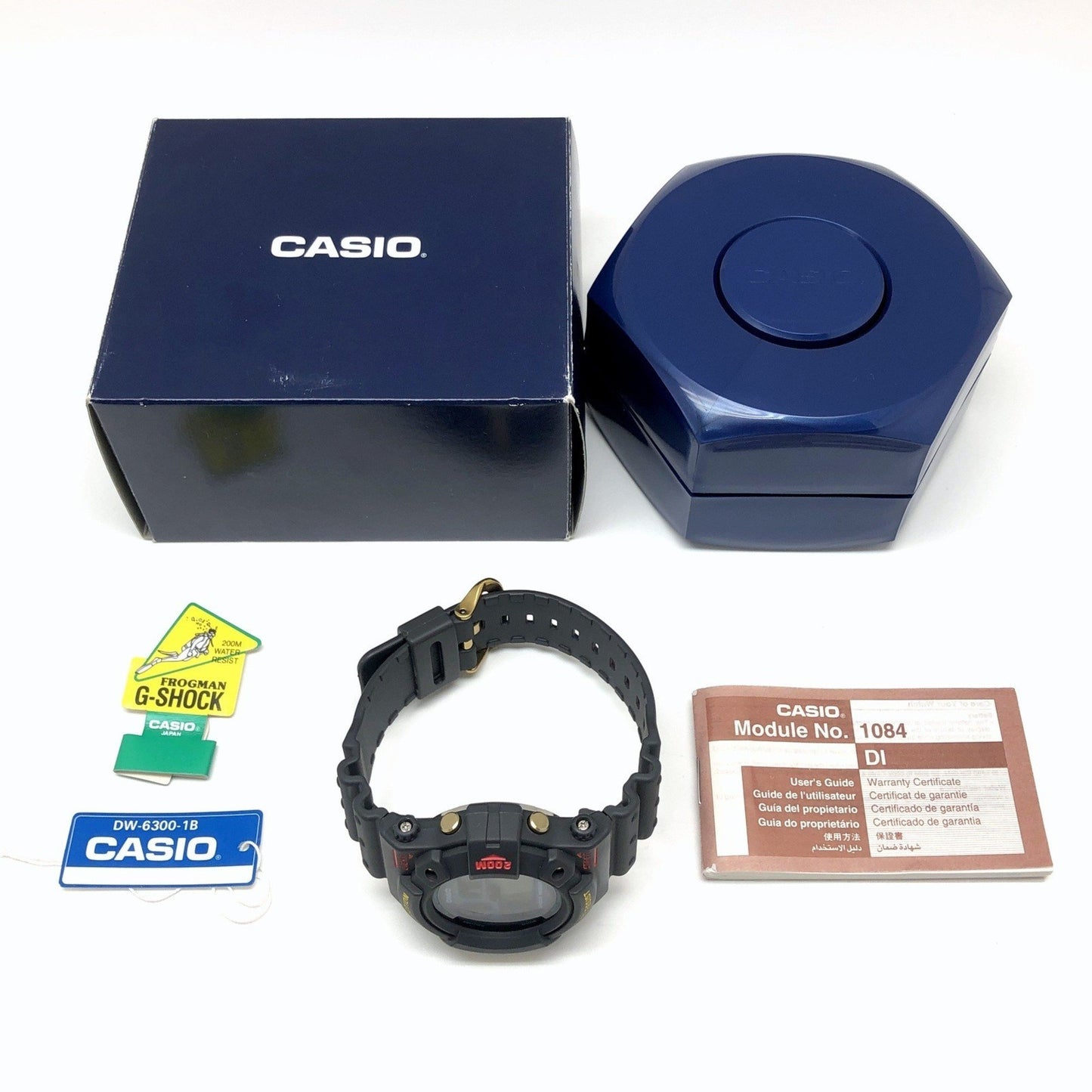 G-Shock Casio Dw-6300-1B Frogman Watch