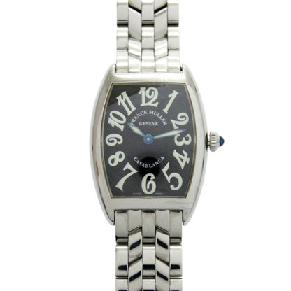 Franck Muller Casablanca 1752 Black Ss Quartz Watch Dial 1098Franck Muller