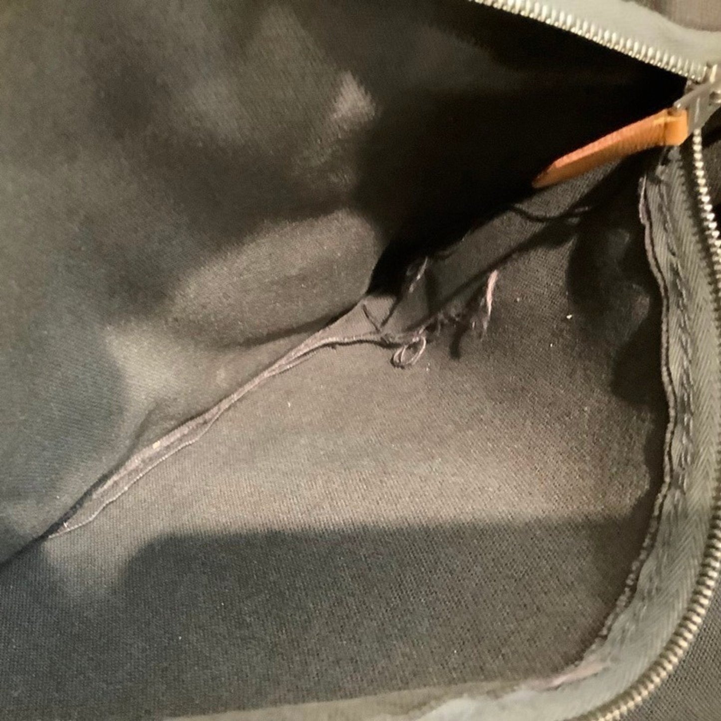 Hermes Herms Foul Tote Pm Gray Canvas Bag (Handbag/Mini Tote)