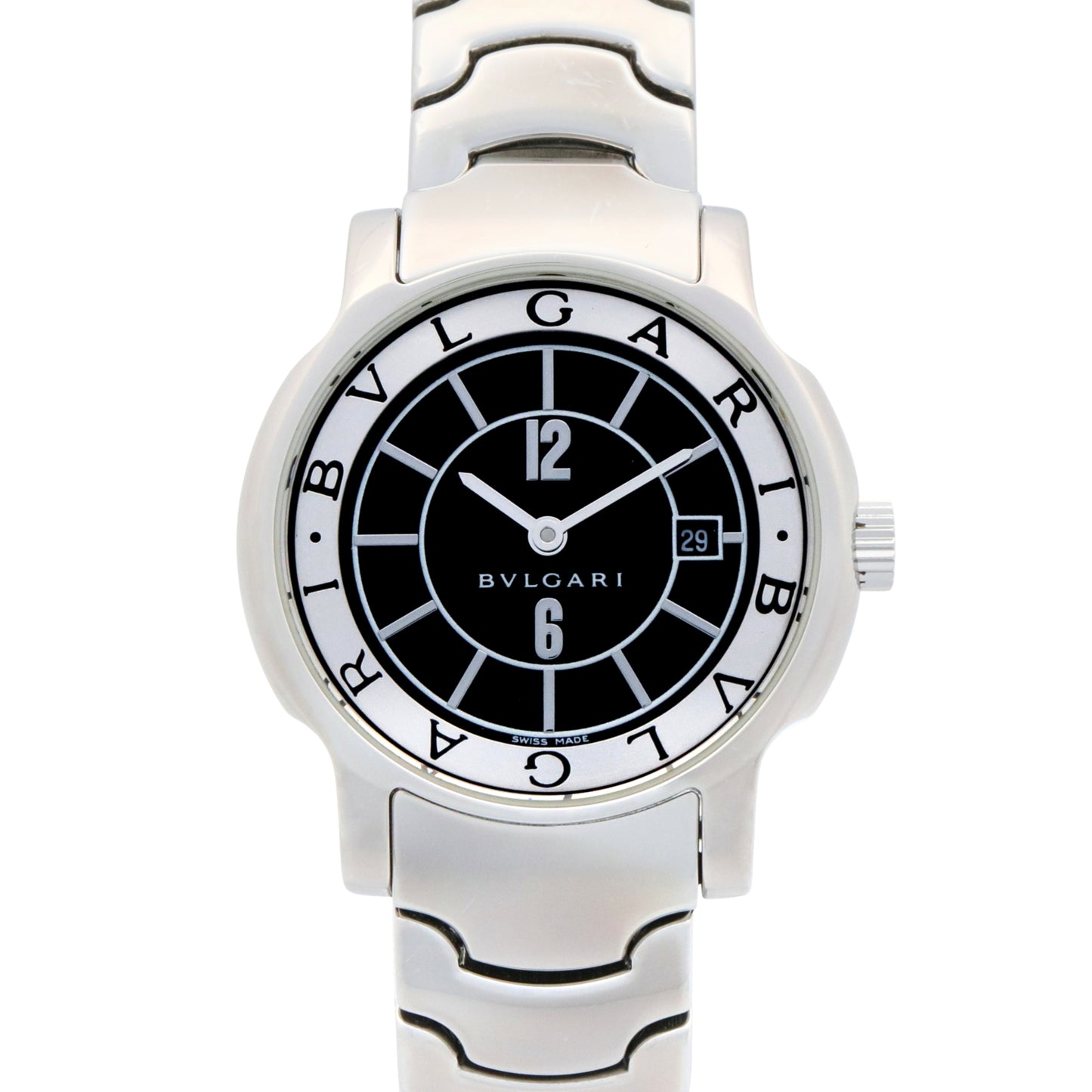 Bvlgari Solotempo Stainless Steel Watch For Women