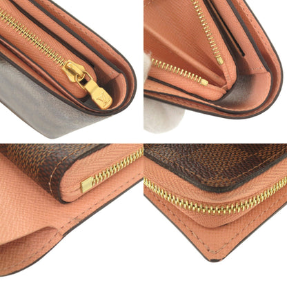 Louis Vuitton Portefeuille Juliette Damier N60380 Ic Brown Bifold Wallet Lv 0520 Louis Vuitton