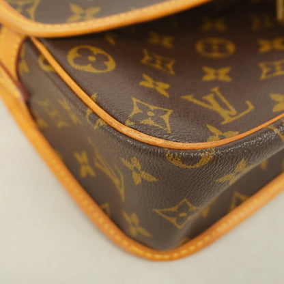 Louis Vuitton Monogram Sologne Shoulder Bag M42250 Brown