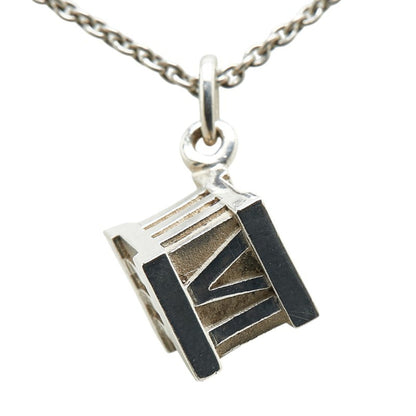 Tiffany & Co. Atlas Cube Necklace In 925 Sterling Silver