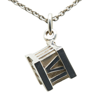Tiffany & Co. Atlas Cube Necklace In 925 Sterling Silver