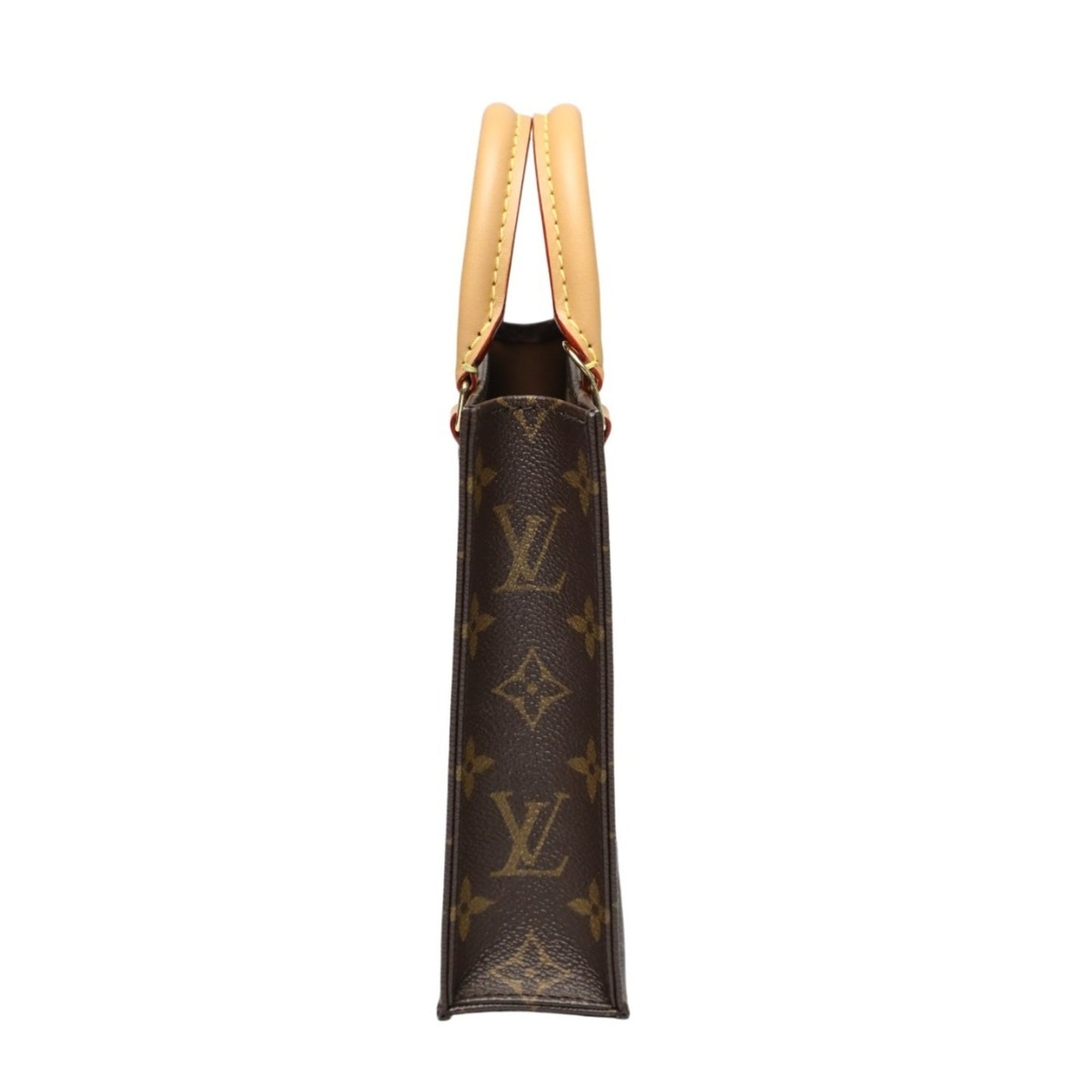 Louis Vuitton Monogram Petite Sac Plat Shoulder Bag M81295 Brown