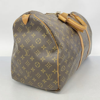 Louis Vuitton Monogram Keepall 50 Boston Bag M41426 Brown