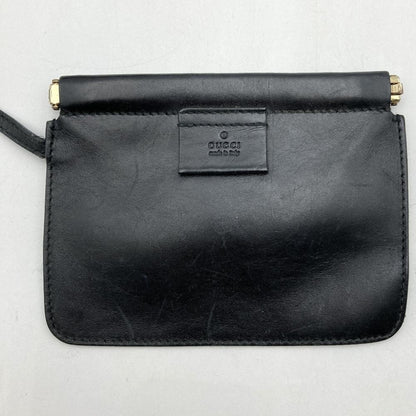 Gucci 95332 Shoulder Bag/Handbag In Beige/Black Canvas