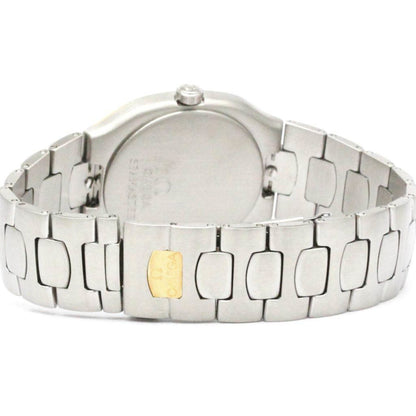 Omega Seamaster Polaris Day Date 18K Gold Steel Watch 396.1022 Polished