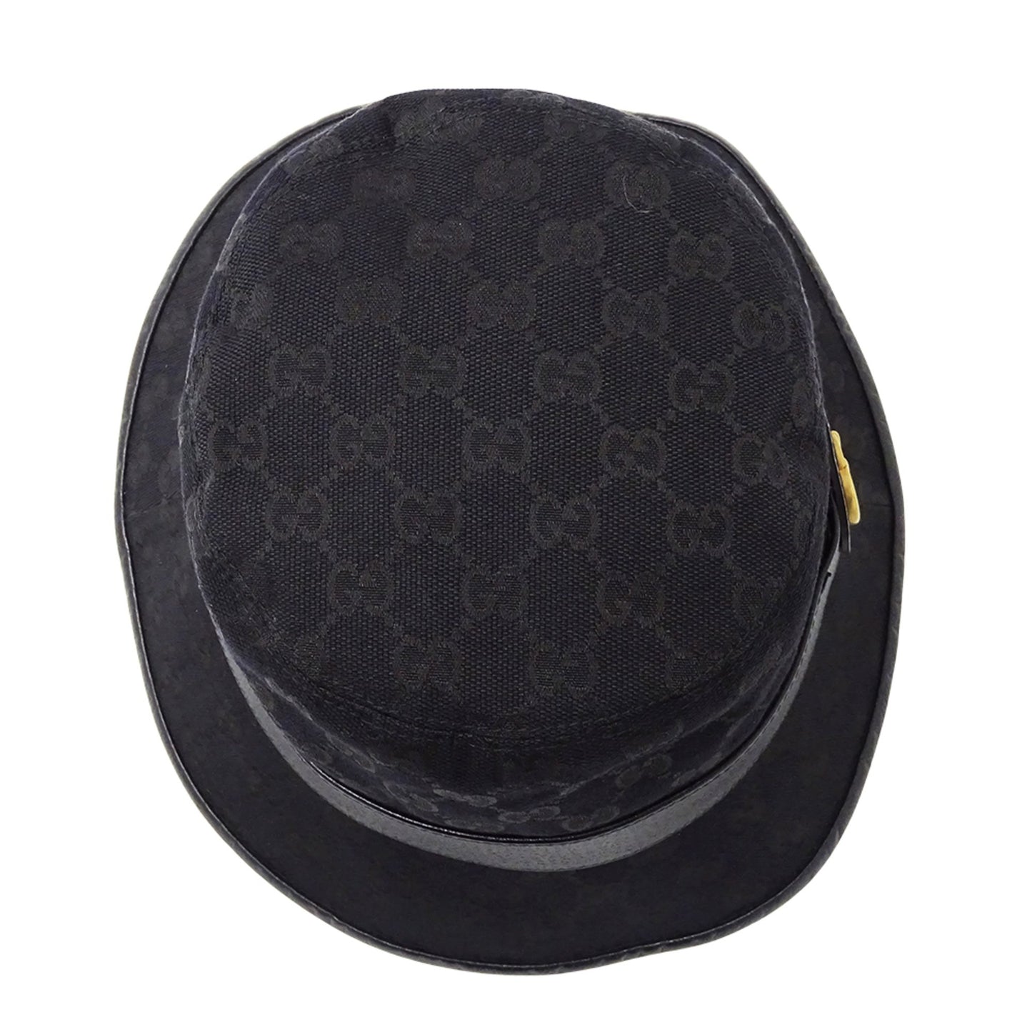 Gucci Petit Marmont Bucket Hat In Gg Canvas (Black