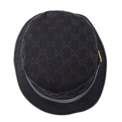 Gucci Petit Marmont Bucket Hat In Gg Canvas (Black