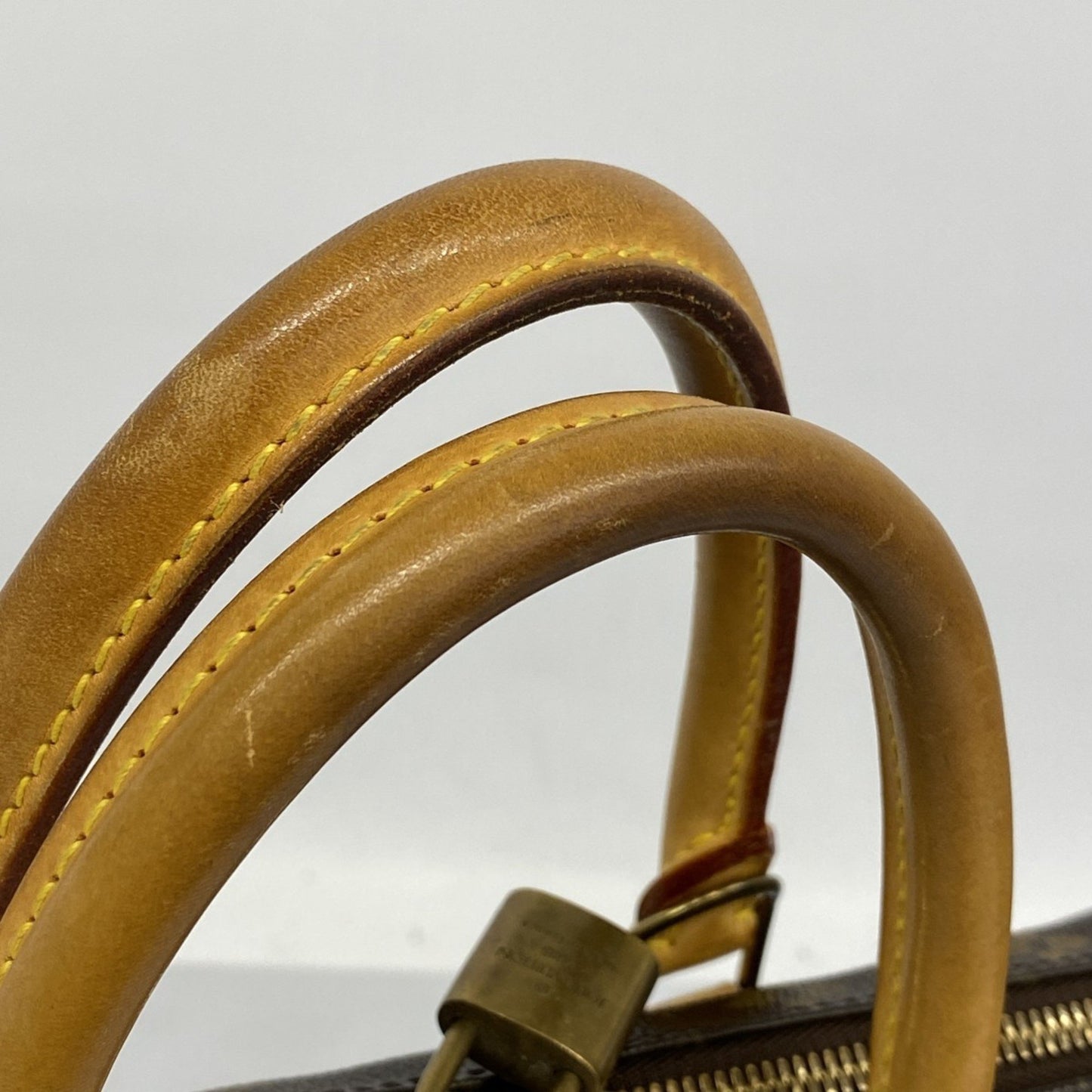 Louis Vuitton Monogram Porte-Document Voyage Bag M53361 Brown