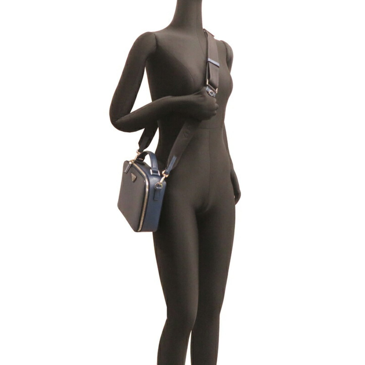 Prada Brick Saffiano Men'S Shoulder Bag 2Vh069 In Leather