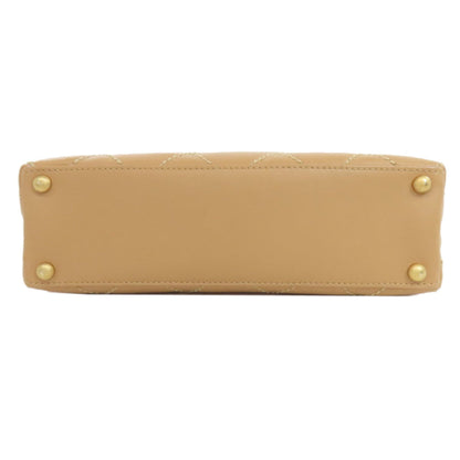 Chanel A18126 Wild Stitch Gold Hardware Handbag Calfskin