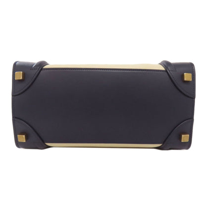 Celine Luggage Micro Tote Bag In Calfskin