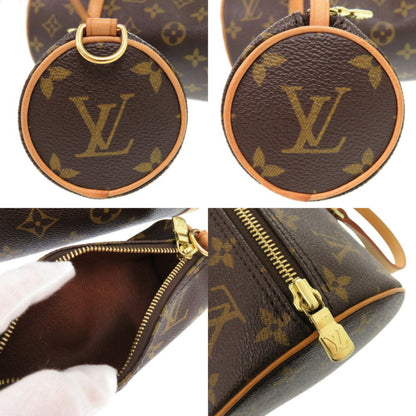 Louis Vuitton Papillon 30 Nume Leather Monogram M51385 Brown Handbag Lv 0575Louis Vuitton