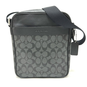 Coach F71764 Signature Houston Flight Shoulder Bag
