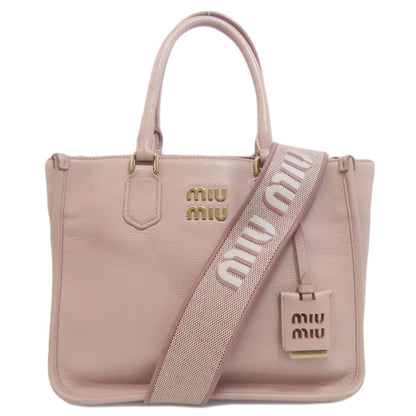 Miu Miu Miu 2-Way Handbag In Calfskin