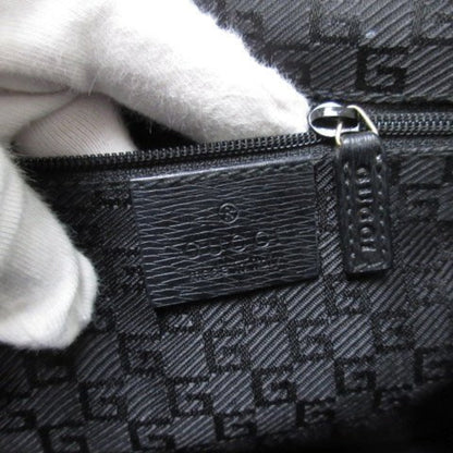 Gucci Gucci Handbag G 001-5155 Black Canvas X Leather