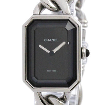 Chanel Premiere Size L Steel Quartz