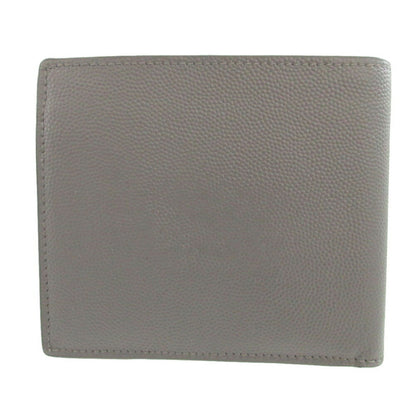 Yves Saint Laurent Saint Laurent Paris 396303 Leather Grey Bi-Fold Wallet 1552Saint Laurent Paris