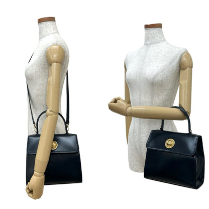 Celine Star Ball Leather 2-Way Handbag/Shoulder Bag