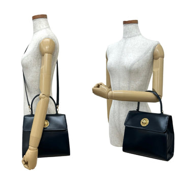 Celine Star Ball Leather 2-Way Handbag/Shoulder Bag