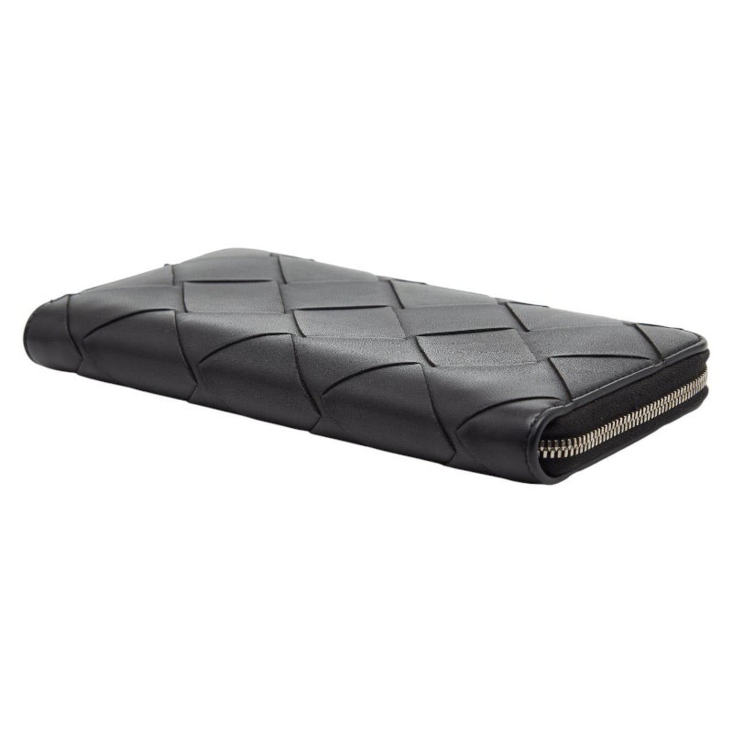 Leather - Bottega Veneta Long Wallet (Bi-Fold) Intrecciato