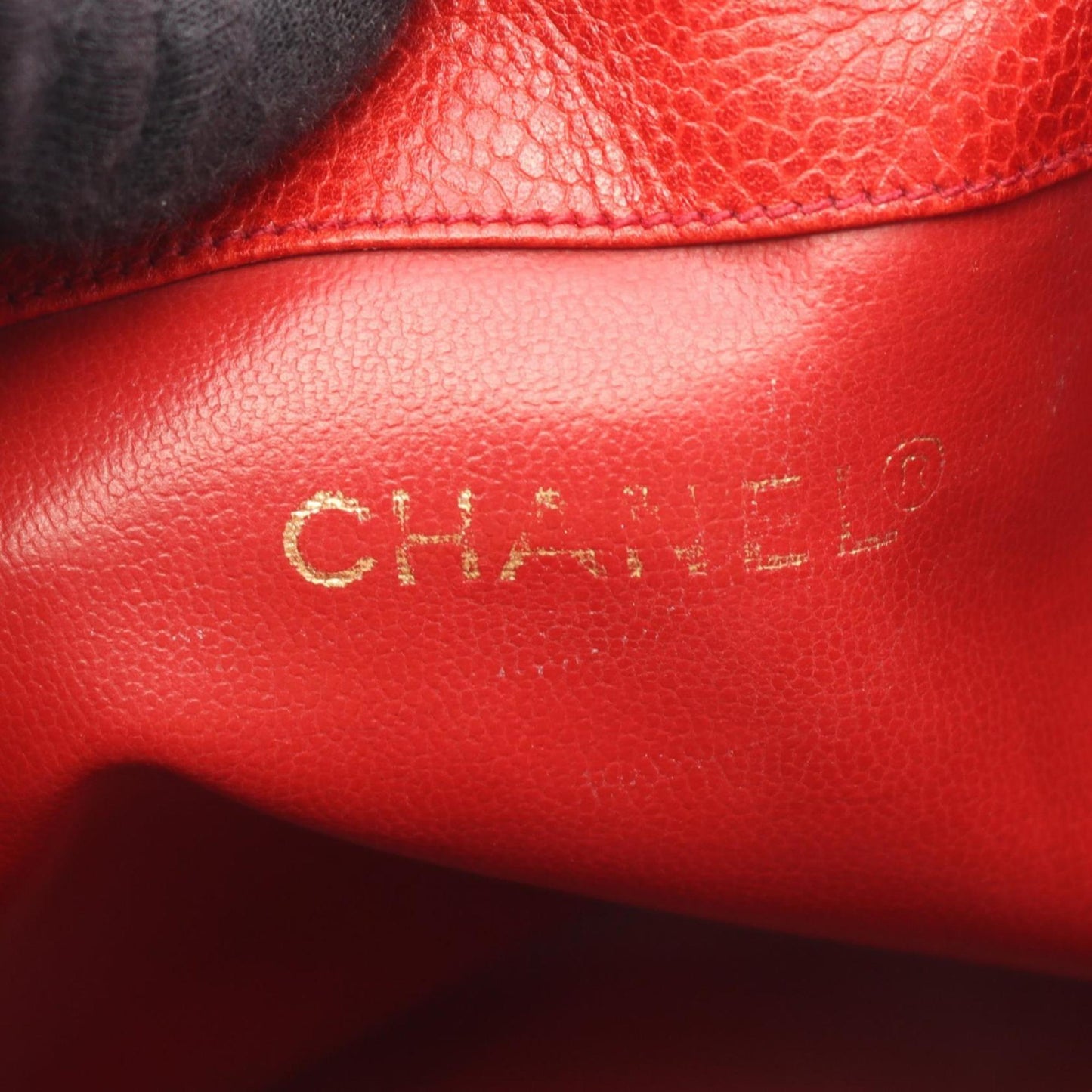 Chanel Coco Mark Shoulder Bag In Grained Calfskin Caviar