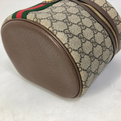 Gucci 611001 Sherry Line Ophidia Gg Cosmetic Case Handbag With Mirror