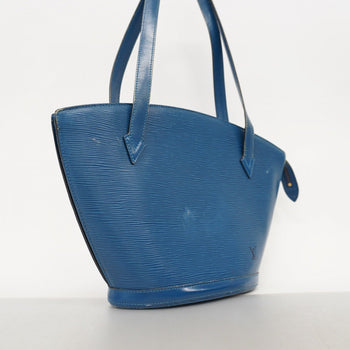 Louis Vuitton Epi Saint-Jacques Poignier Long Shoulder Bag M52335 Toledo Blue