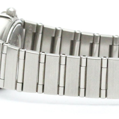 Omega Constellation Diamond Blue Mop Steel Quartz