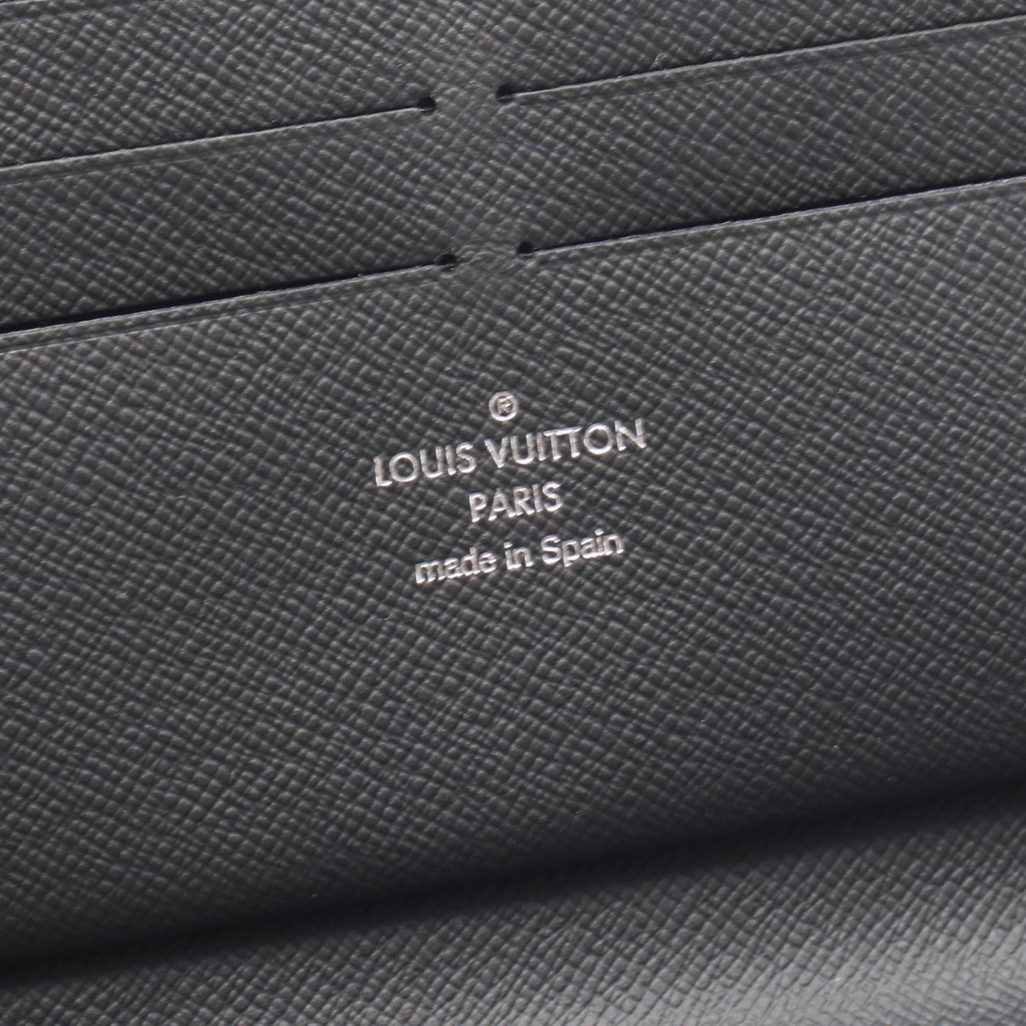 Louis Vuitton Zippy Organizer Nm Damier Graphite Round Wallet For Men