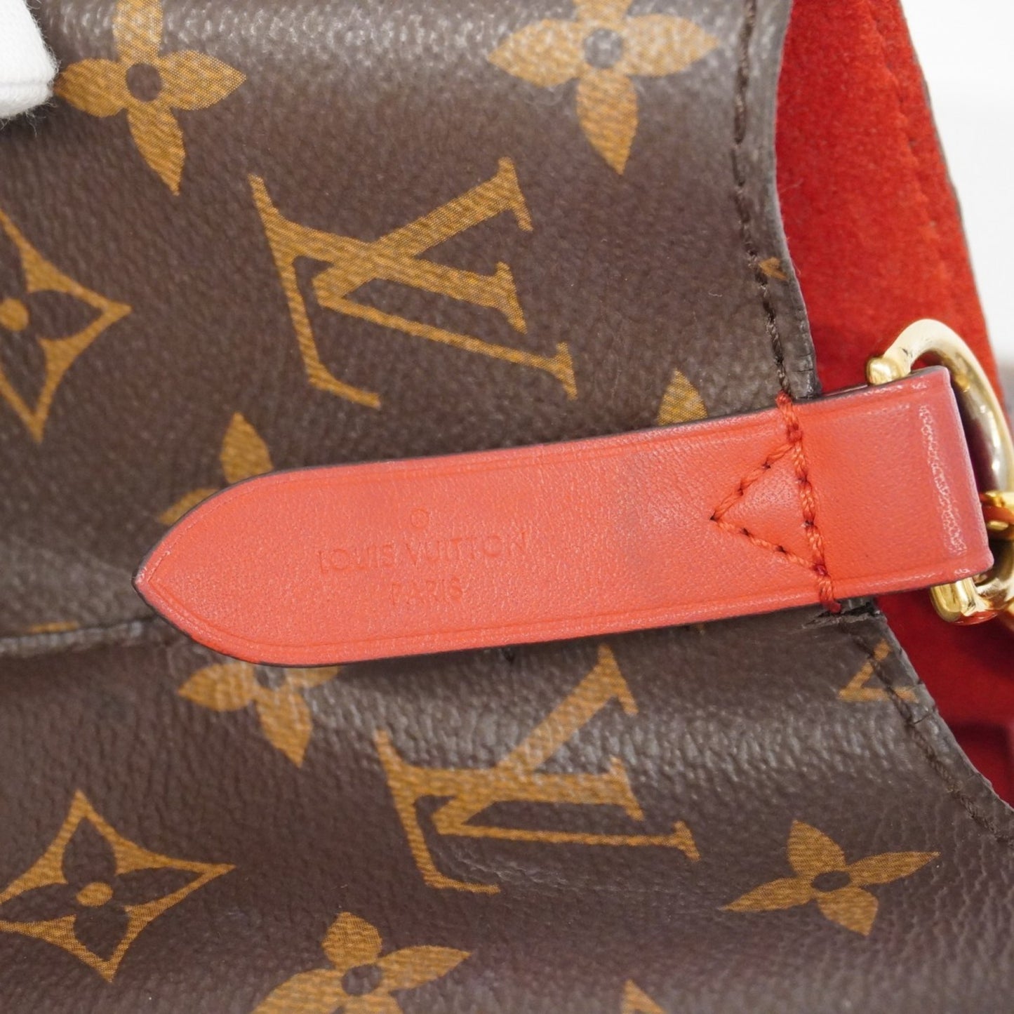 Louis Vuitton Monogram Neonoe Shoulder Bag M44021 Coquelicot