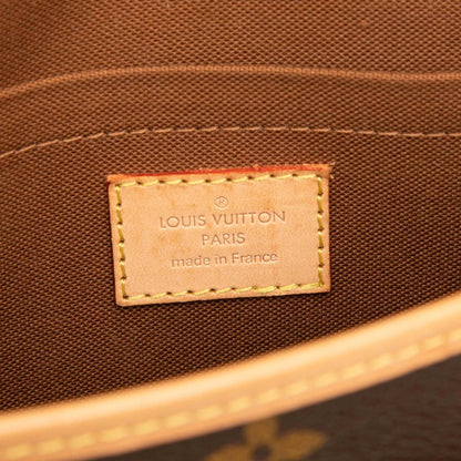 Louis Vuitton Monogram Sologne Shoulder Bag M42250 Brown Leather