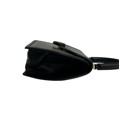 Tiffany & Co. Tiffany Logo Hardware Leather Genuine 2-Way Handbag Chain Mini Shoulder Bag Black