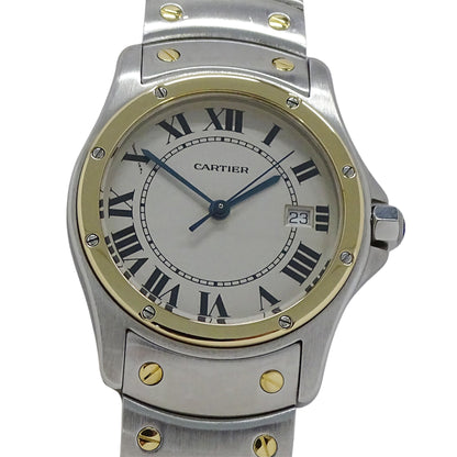 Cartier Santos Ronde Mm Boys' Watch With Date