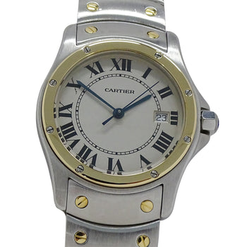 Cartier Santos Ronde Mm Boys' Watch With Date