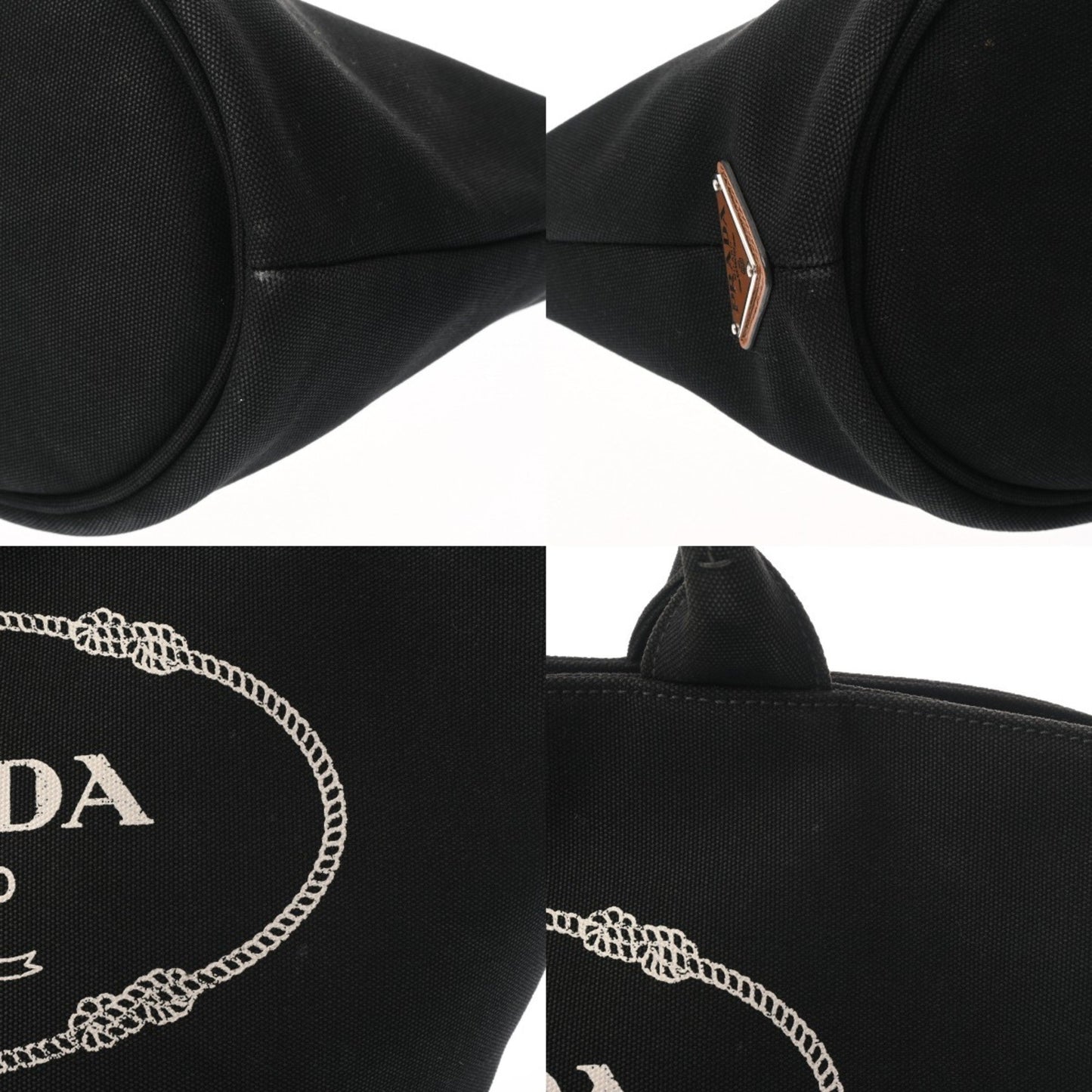 Prada Canapa Fabric Handbag