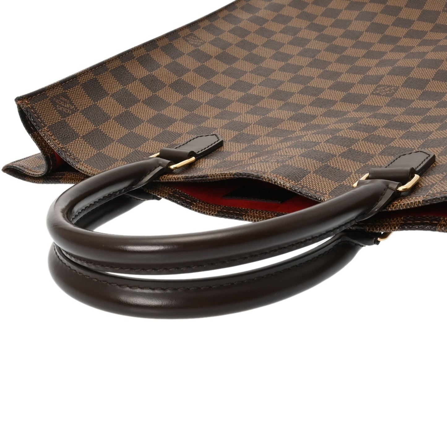 Louis Vuitton Damier Sac Plat Brown N51140