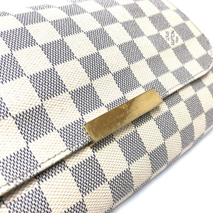 Louis Vuitton N41275 Damier Azur Favorite Mm 3-Way Bag