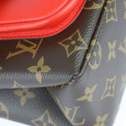 Louis Vuitton Louis Vuitton Marignan Monogram Handbag M44286 Leather Brown Coquelicot Shoulder Bag