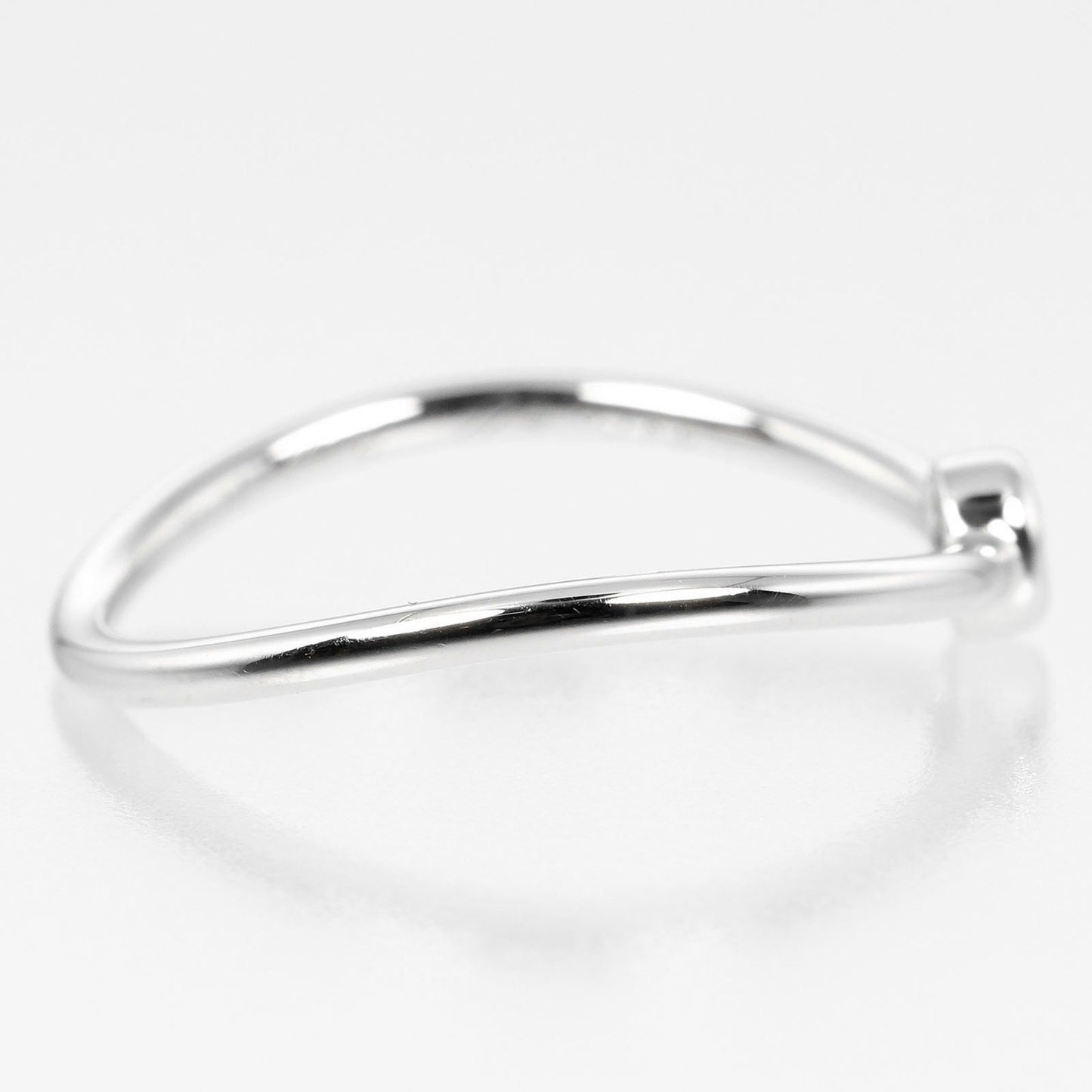 Tiffany & Co. Wave Single Row Ring Size 6