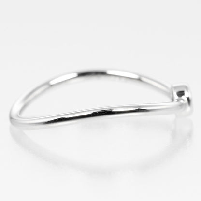 Tiffany & Co. Wave Single Row Ring Size 6