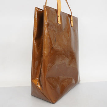 Louis Vuitton Vernis Reed Mm Tote Bag M91143 Bronze