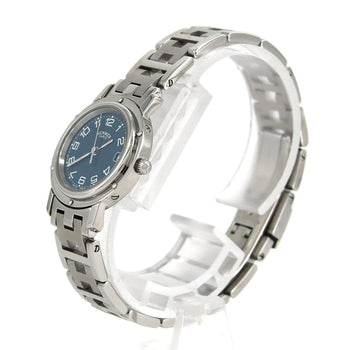 Hermes Clipper Cl4.210 Ss Quartz Watch