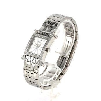Herms H Watch D Hh1.230 Ss Quartz Wristwatch
