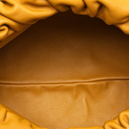 Bottega Veneta The Pouch Chain Shoulder Bag In Camel