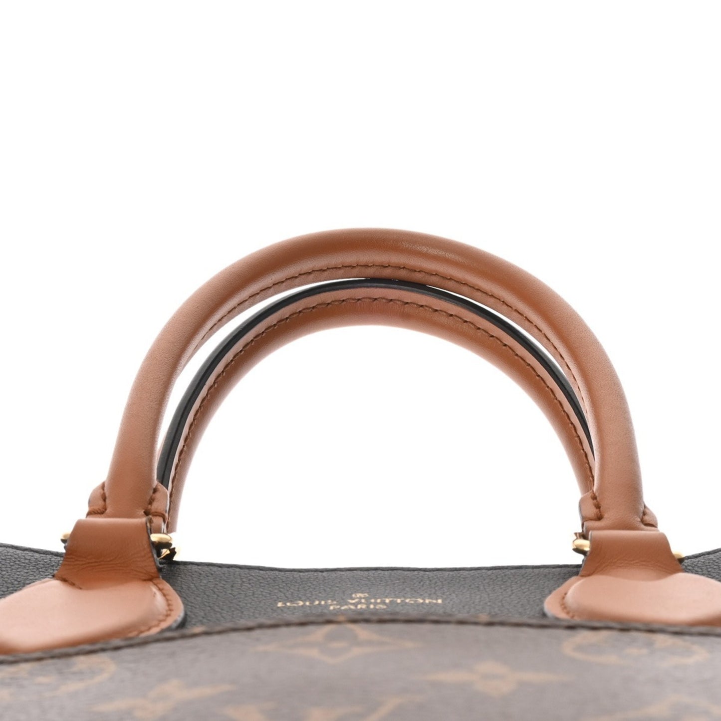 Louis Vuitton Monogram Fold Tote Bag In Noir/Wine Red (M45409) -